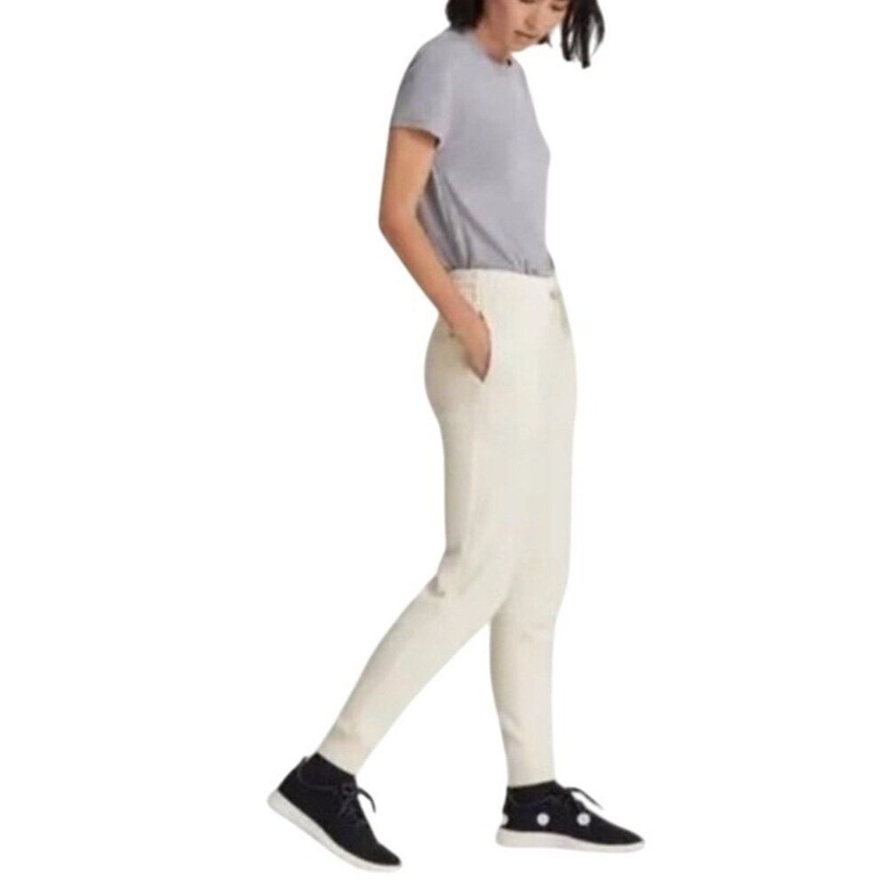 NWT allbirds Women's The R&R Sweatpants Small Natural White Sustainable Athletic - Picture 15 of 15